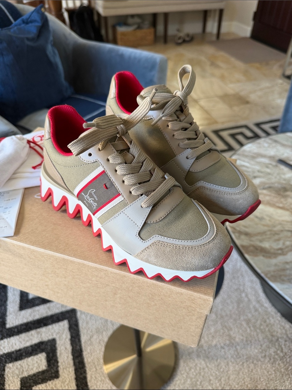 Christian Louboutin Nastroshark Donna sneaker - Picture 4 of 8